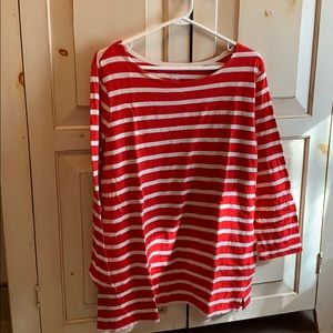 Old Navy boatneck sailor style long sleeve top